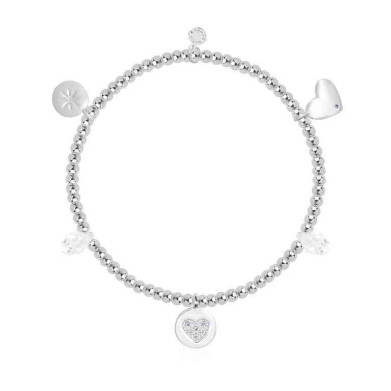 Life's A Charm With Love Charm Bracelet