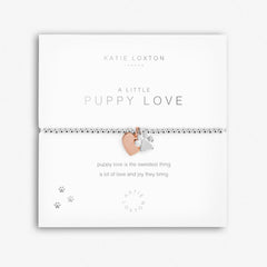 A Little Puppy Love - Silver Bracelet