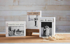 Happily Ever After Magnetic Block Frame - Image 2 - Mud Pie