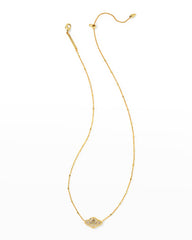 Abbie Pendant Necklace Gold Metal chain