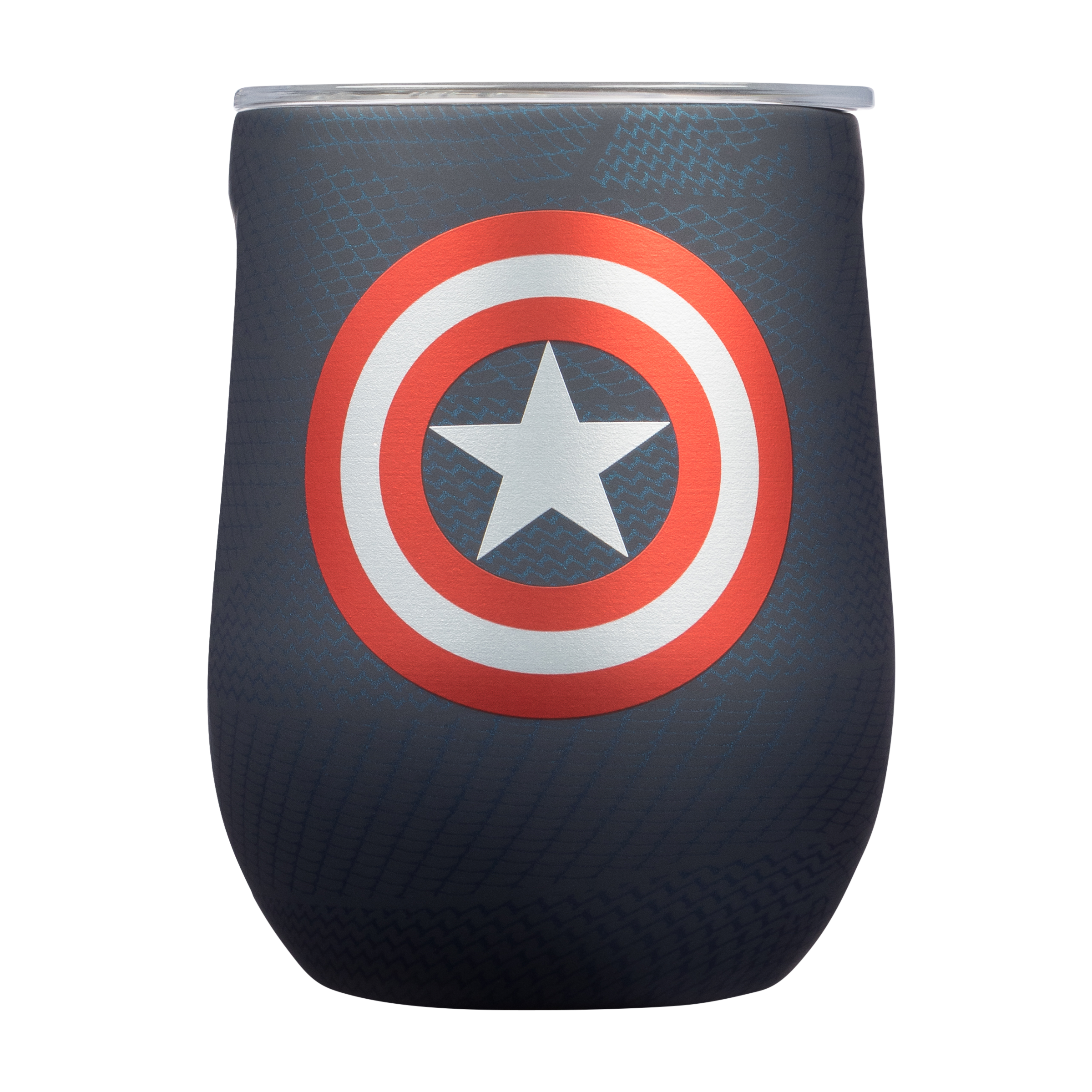 Captain America 12 Oz Stemless Cup