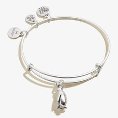 Penguin Animal Guide Bracelet Silver 