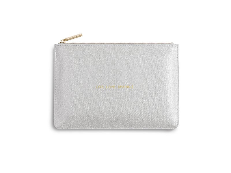 Live Love Sparkle - The Perfect Pouch Front View