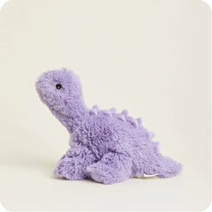 A side look at our little purple dino.