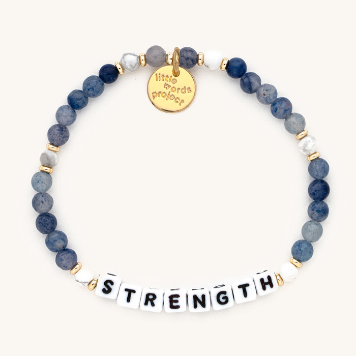Little Word Project Strength Bluestone Essentials Bracelet 