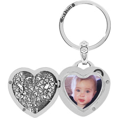 Floral Heart Key Fob Photo View