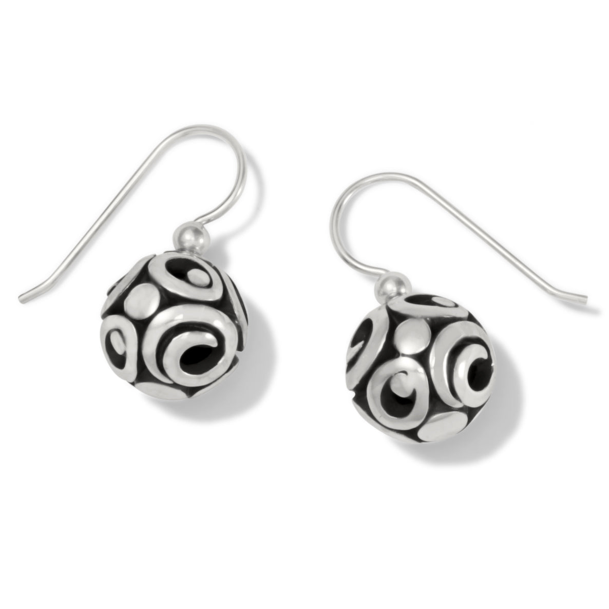 Contempo Sphere French Wire Earrings Front View