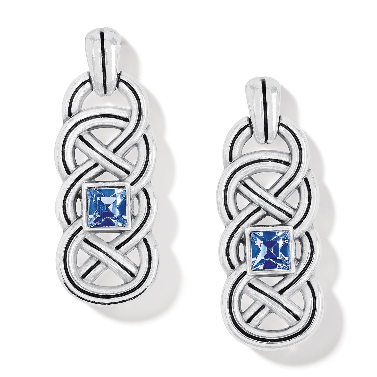 Interlok Lustre Post Drop Earrings