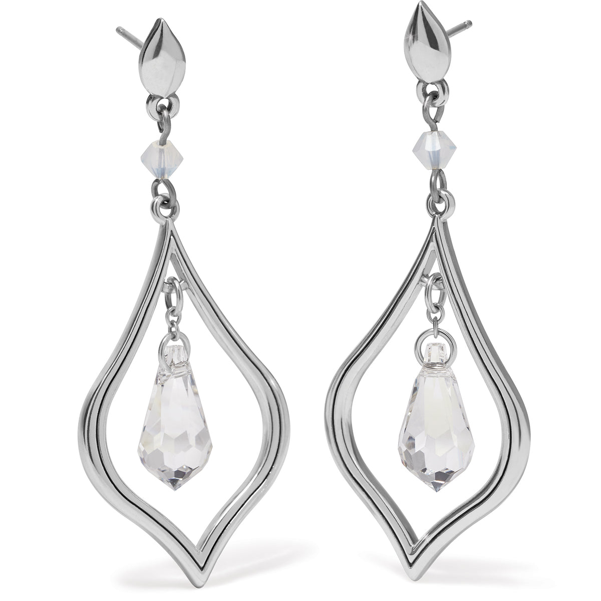 Brighton Prism Lights Diamond Post Drop Earrings