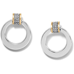 Meridian Tempo Ring Post Drop Earrings Front View
