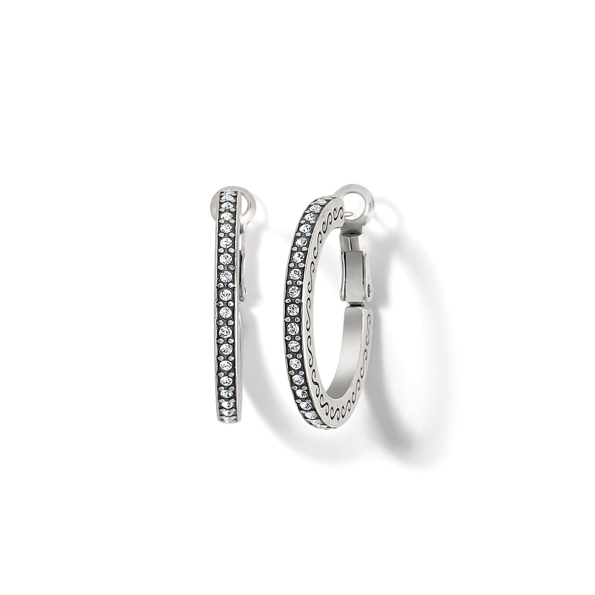 Meridian Thin Small Hoop Earrings - Image 1 - Brighton