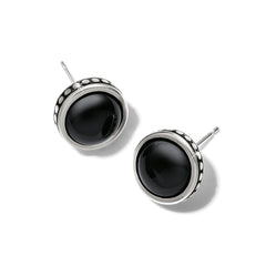 Brighton - Pebble Dot Onyx Post Earrings - Image 3