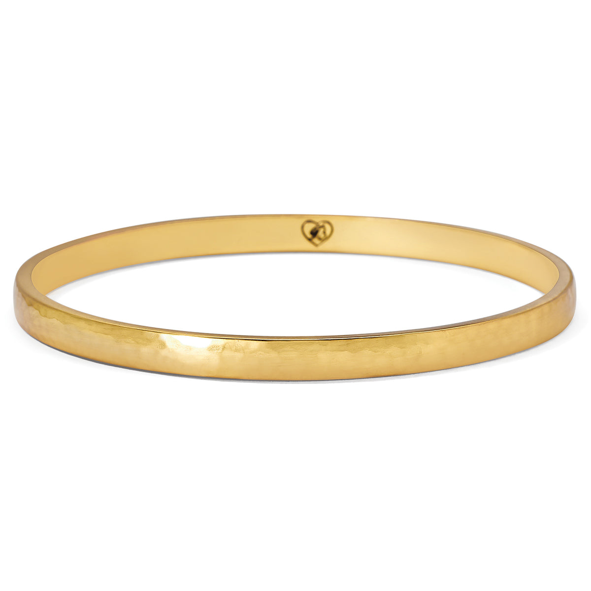 Mars Narrow Bangle Bracelet Gold