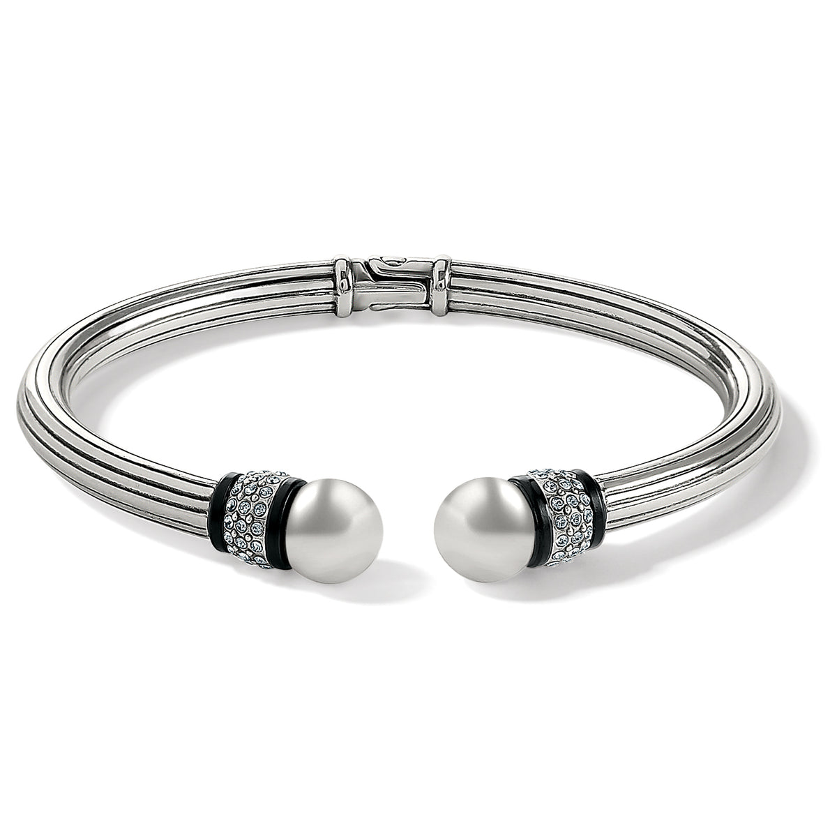 Meridian Open Hinged Bangle Bracelet - Image 1 - Brighton