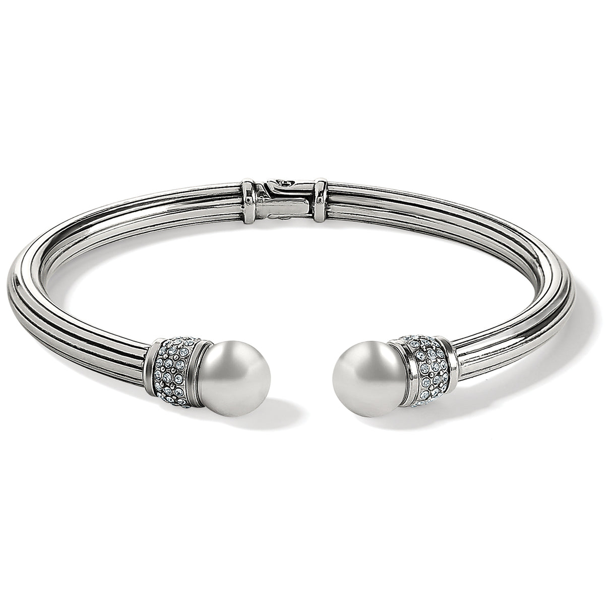 Meridian Open Hinged Bangle Bracelet - Image 1 - Brighton Designs