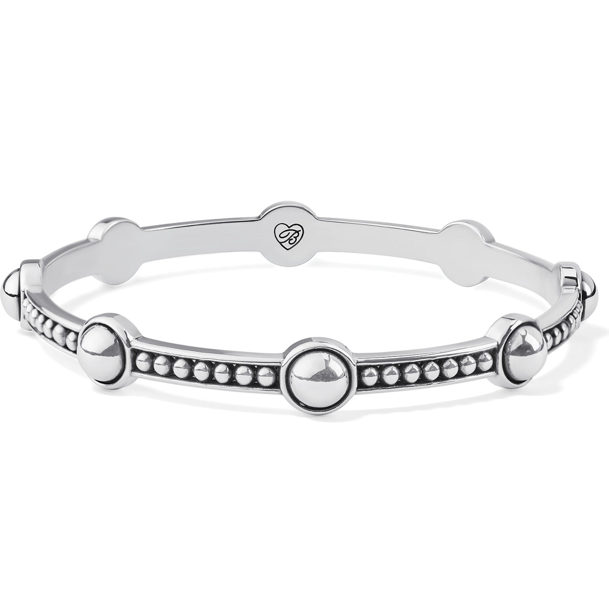 Brighton Silver Pretty Tough Stud Bangle