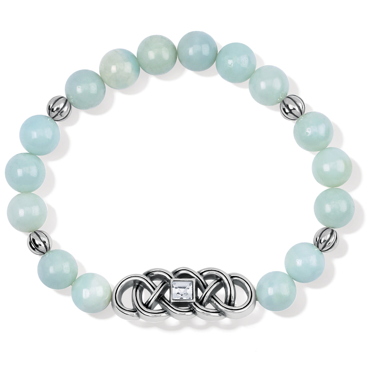 Brighton Interlok Amazonite Stretch Bracelet