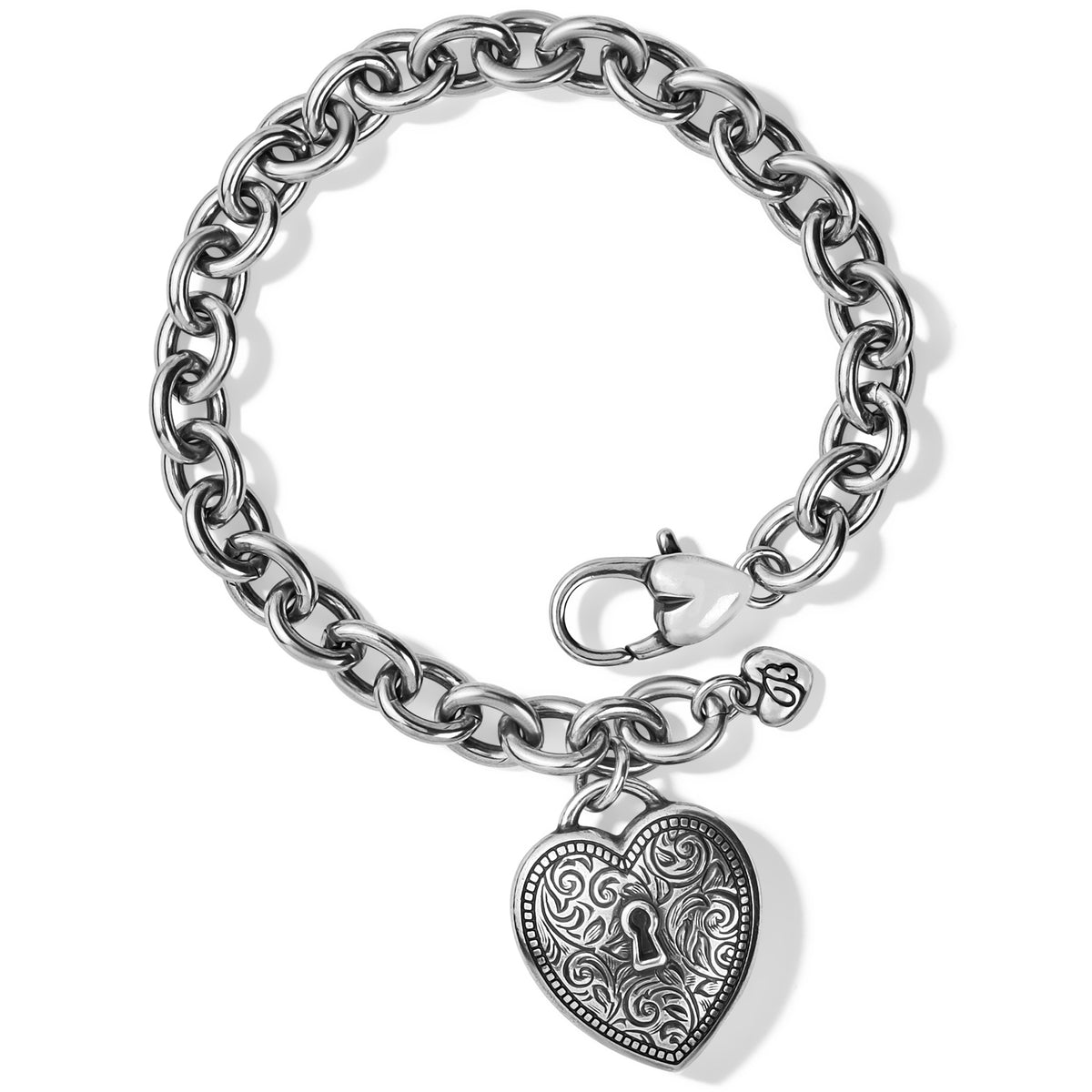 Romanza Heart Bracelet Front View