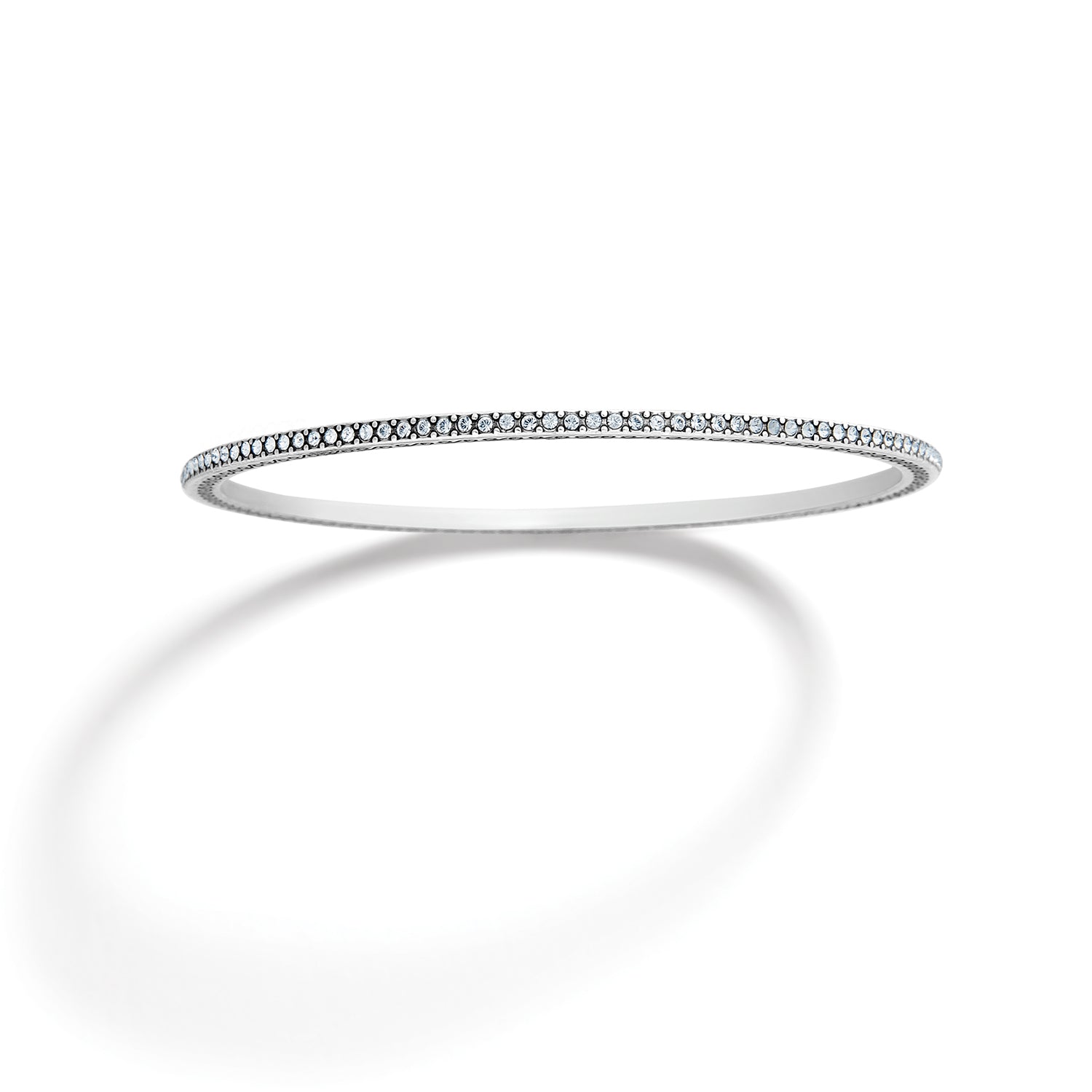 Meridian Thin Bangle Bracelet