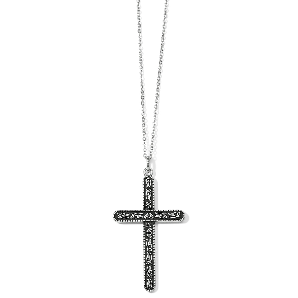 Moonlight Garden Convertible Cross Necklace Front View