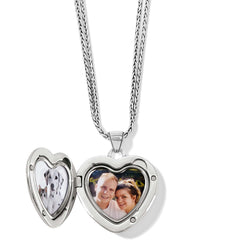 Essex Heart Convertible Locket Necklace Inside 