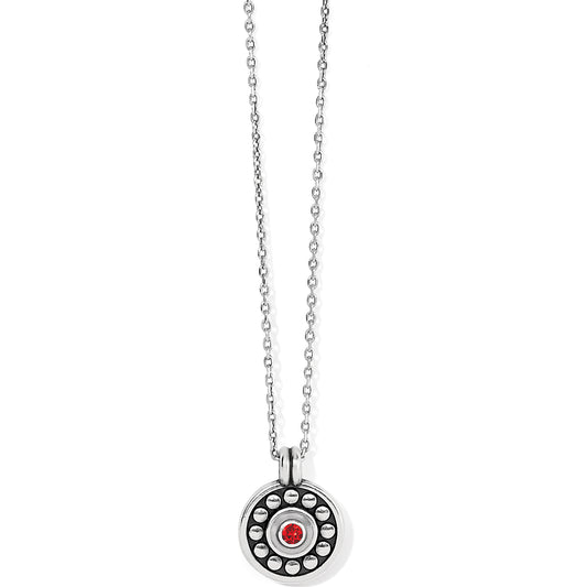 Pebble Dot Medali Petite Reversible Necklace Front 1500