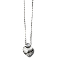 Meridian Mini Heart Necklace Front View