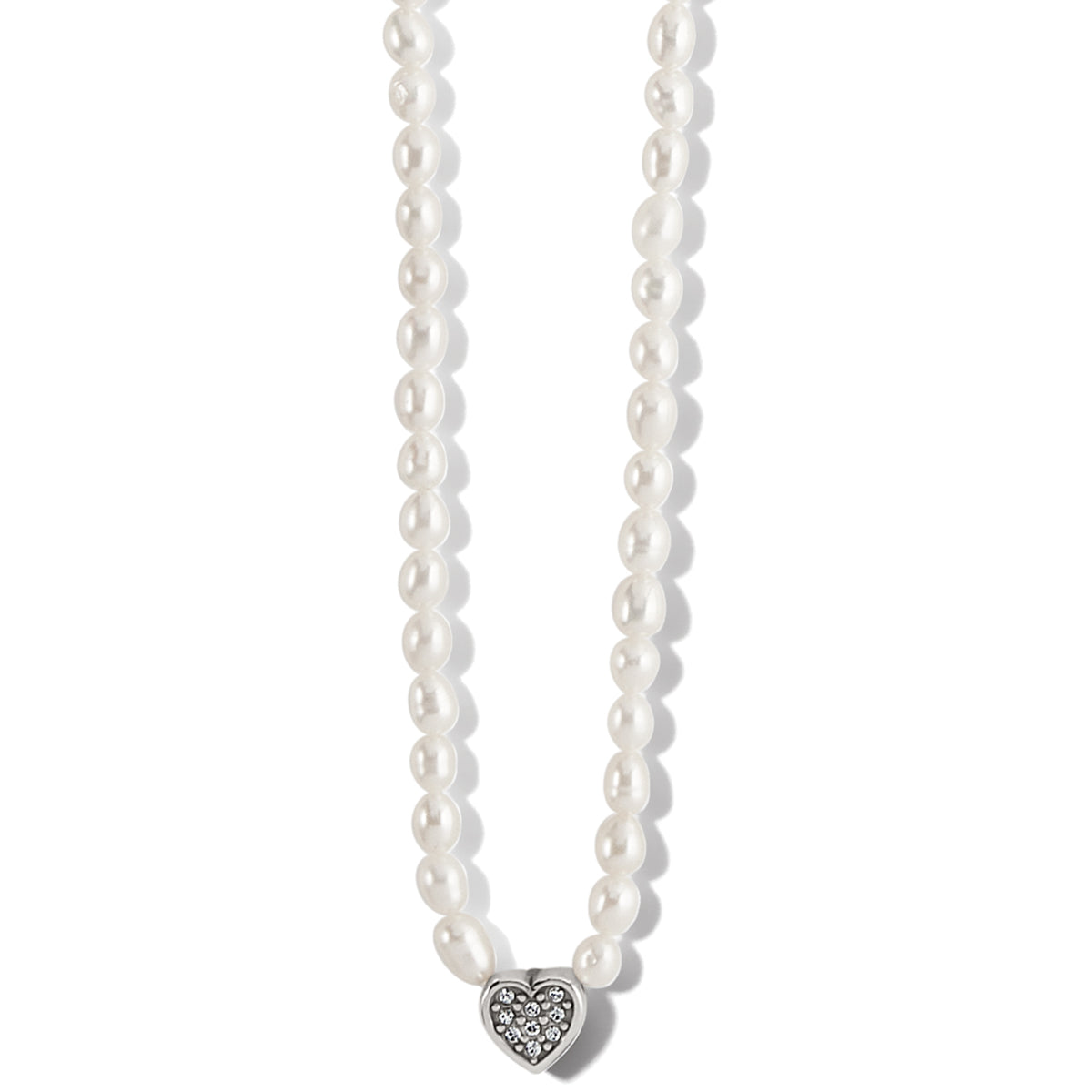 Meridian Zenith Heart Pearl Necklace - Image 1 - Brighton