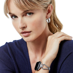 Women's Meridian Apple Watch Band On A Model
