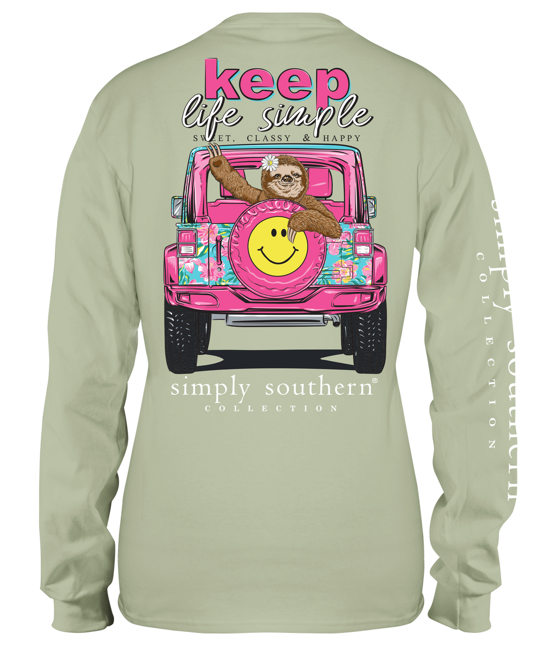 "Keep Life Simple" Women's Long Sleeve Tee