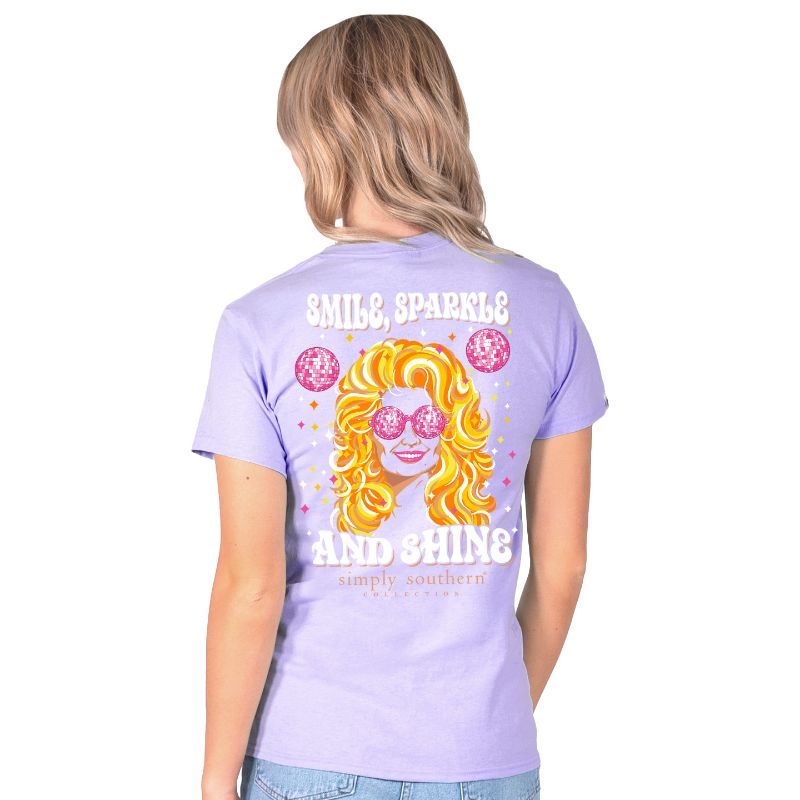 Women's Smile, Sparkle, and Shine Short Sleeve Tee