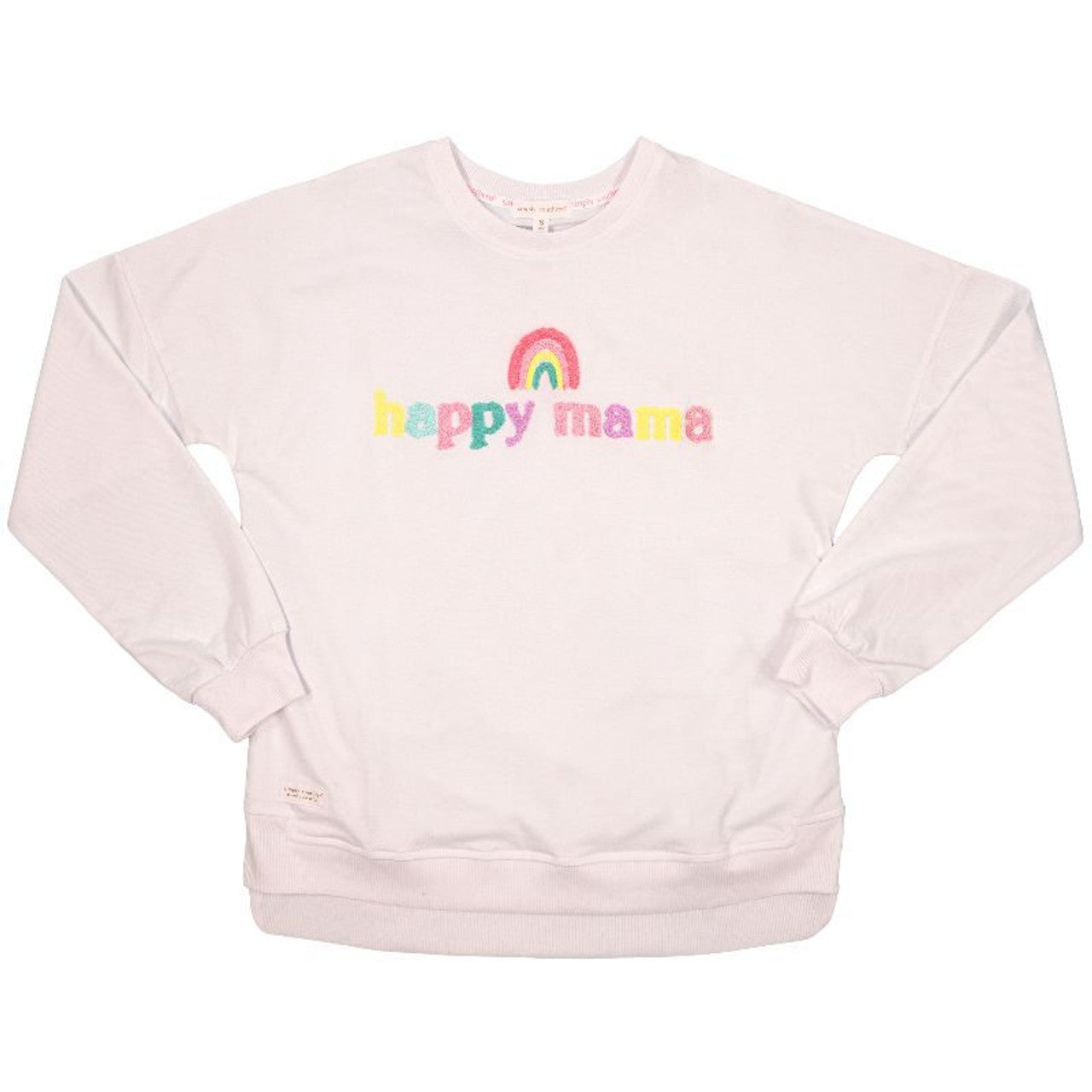 Simply Southern Women's Sparkle Crew Mama.