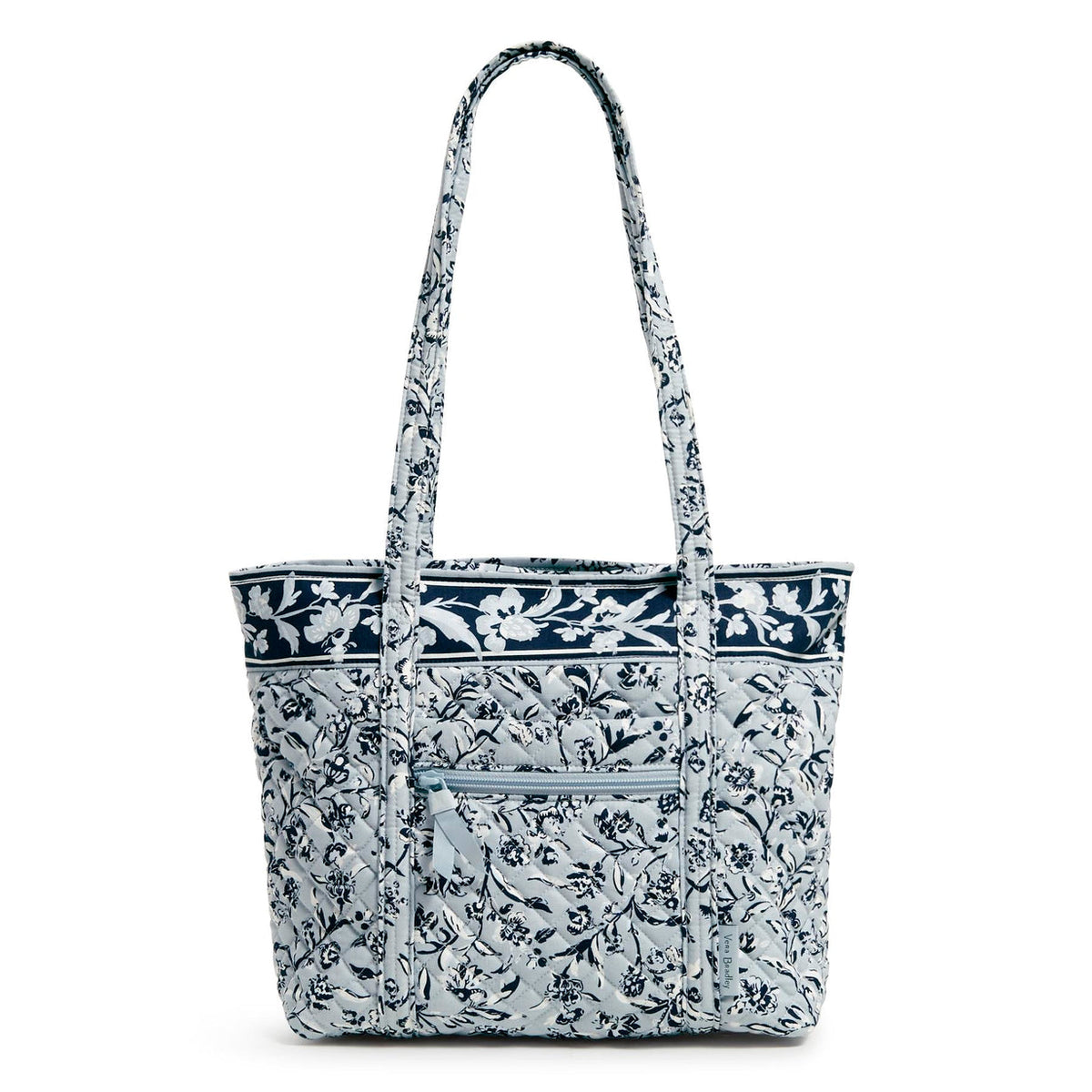 Vera Bradley® - Small Vera Tote In Perennials Gray