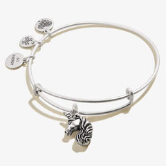 Unicorn Animal Guide Bracelet silver 
