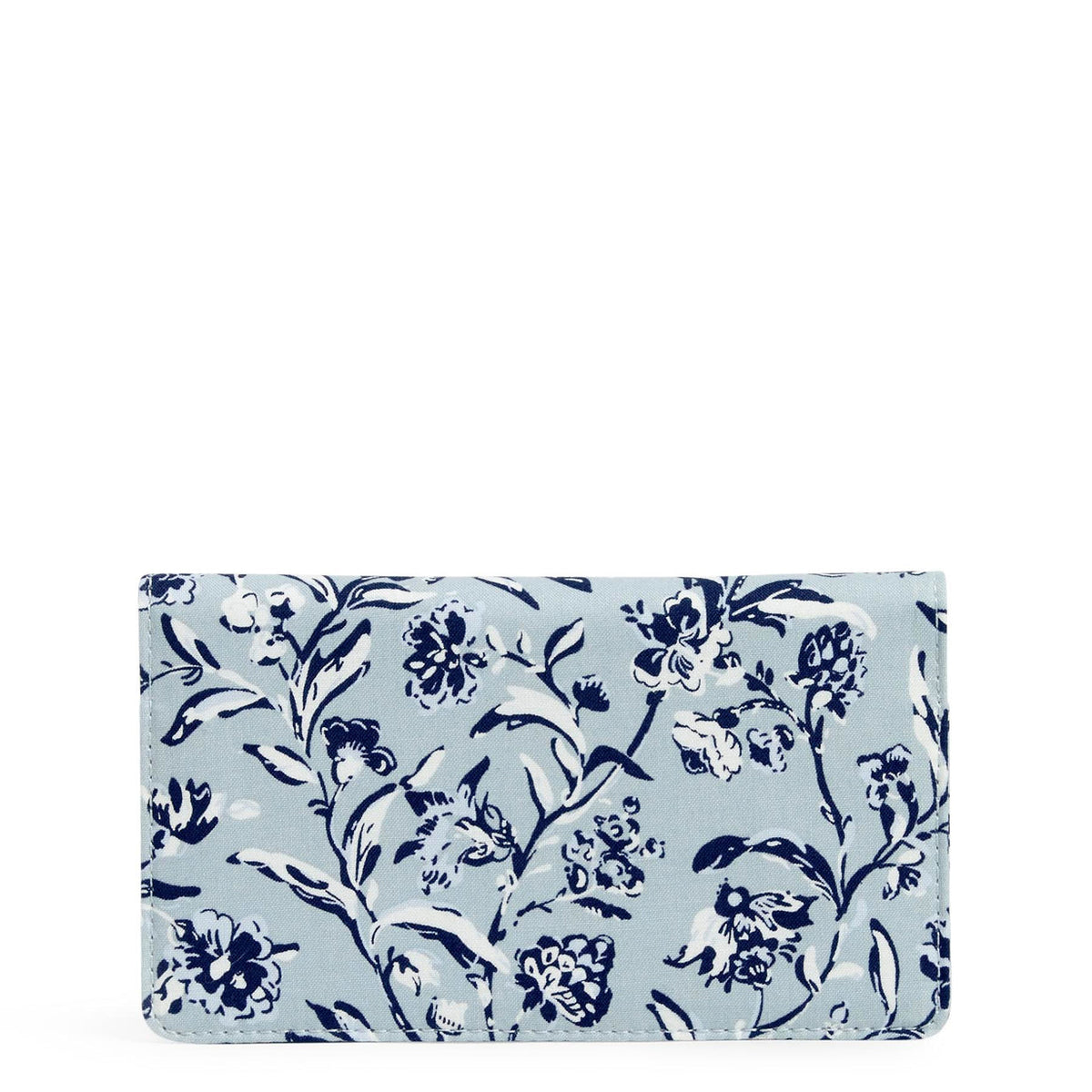 Vera Bradley® Checkbook Cover In Perennials Gray