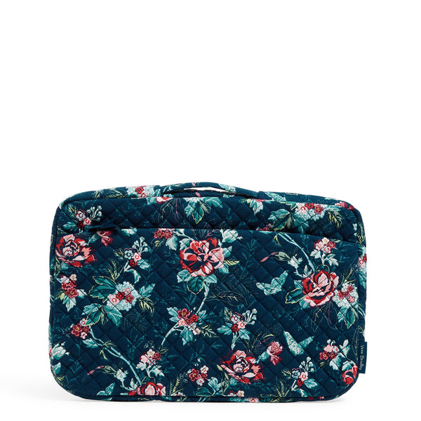 Vera Bradley | Laptop Organizer | Recycled Cotton Rose Toile