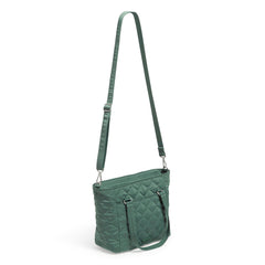 Vera Bradley Multi Strap Shoulder Bag Strap Extended In Olive Leaf