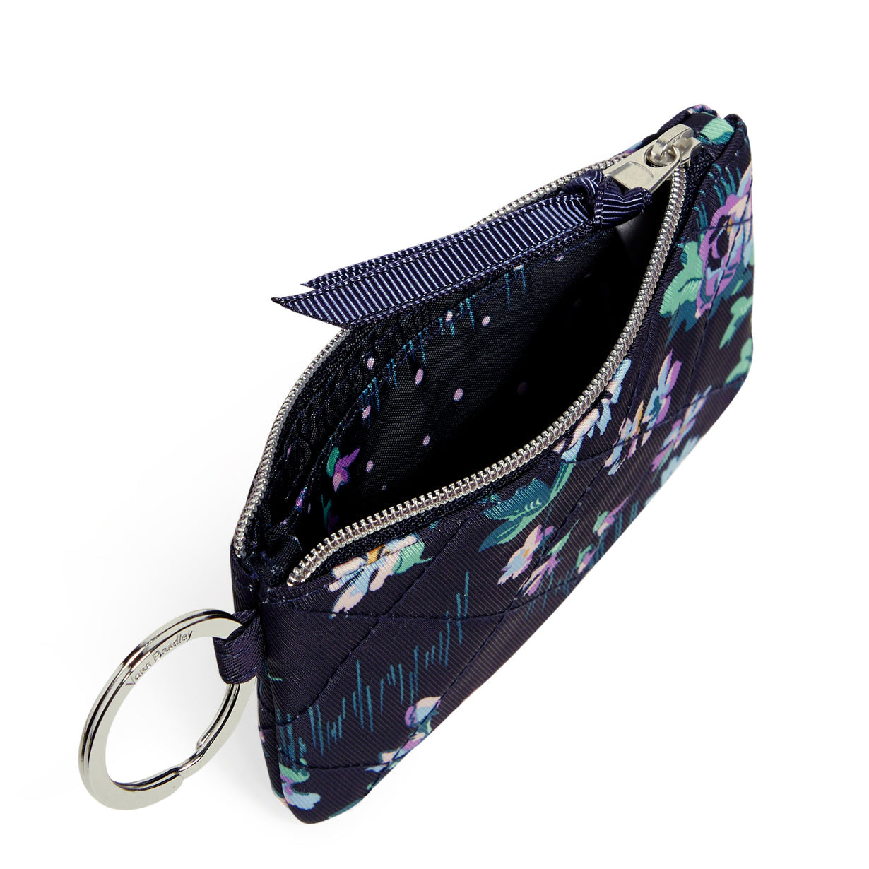 Zip ID Case - Navy Garden