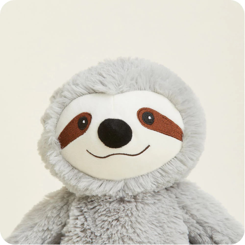 Warmies - Gray Sloth Stuffed Animal