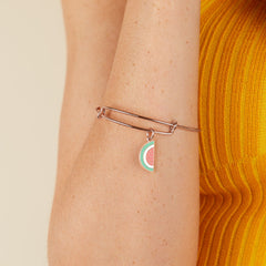 Model picture of Watermelon Charm Bangle