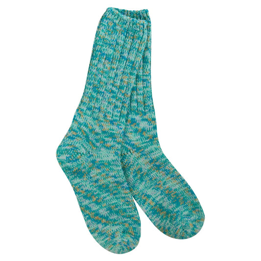 Women's blue long socks from World's Softest Socks® 1080